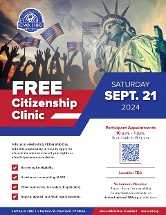 Citizenship Clinic Flier